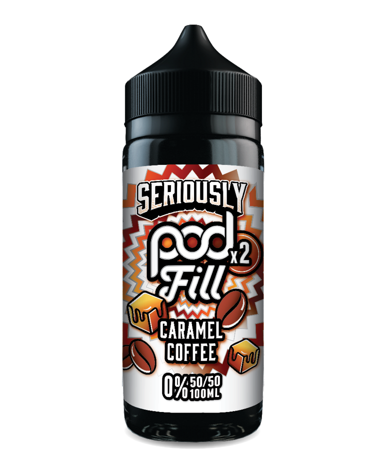 Caramel Coffee 100ml by Seriously Pod Fill x2
