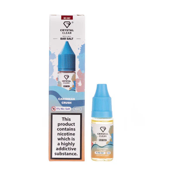 Caribbean Crush 10ml Nic Salt by Crystal Clear