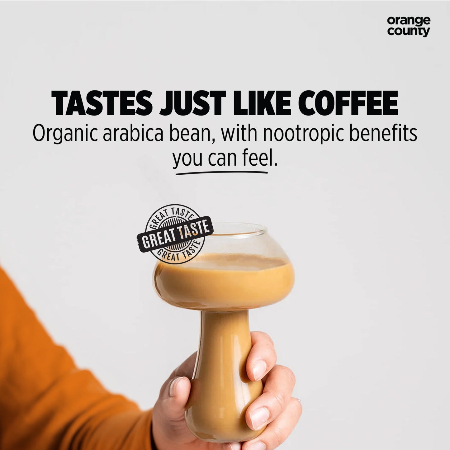 120,000mg BRAIN FOOD Focus Coffee Powder by Orange County