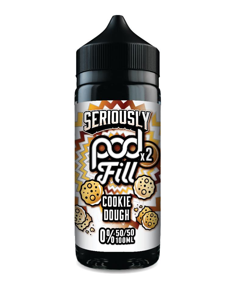 Cookie Dough 100ml by Seriously Pod Fill x2