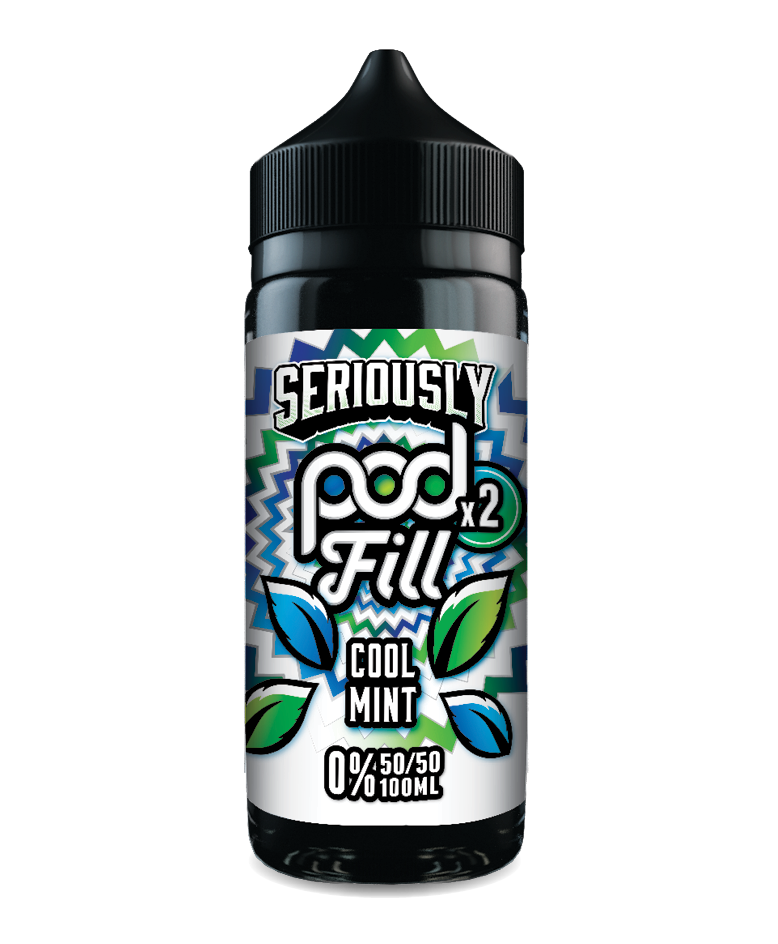 Cool Mint 100ml by Seriously Pod Fill x2