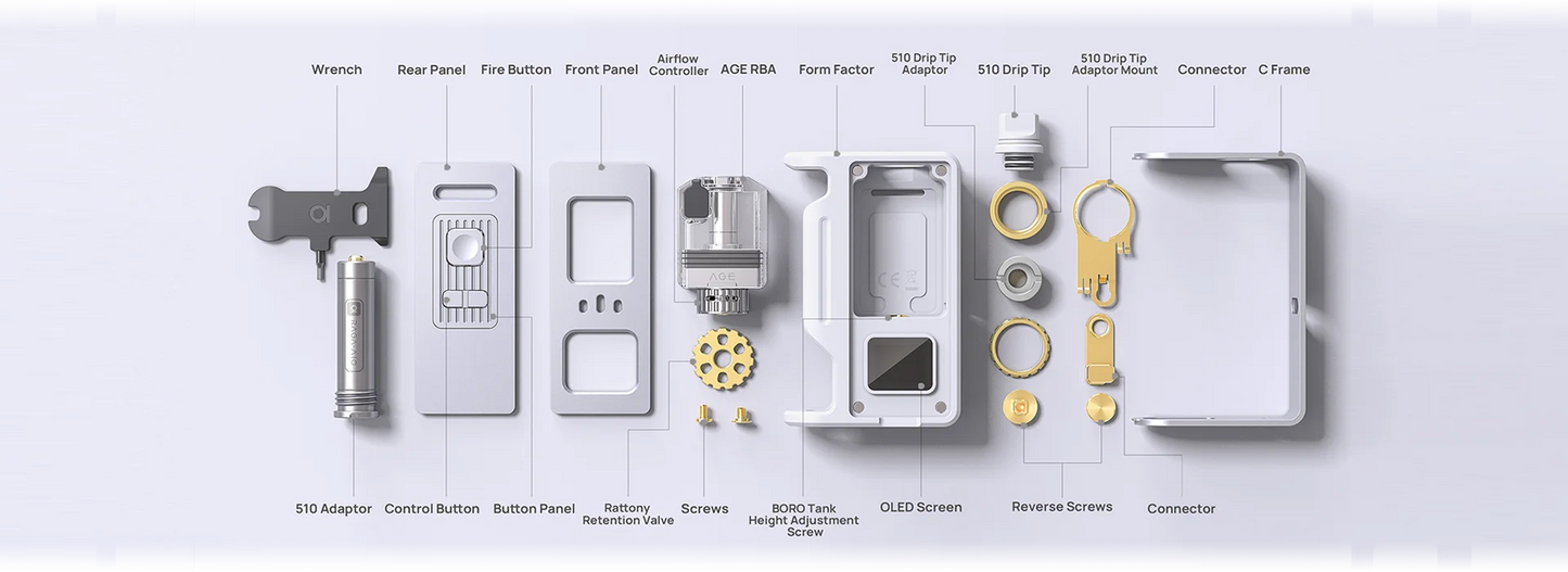 Raga AIO Boro Kit by Aspire