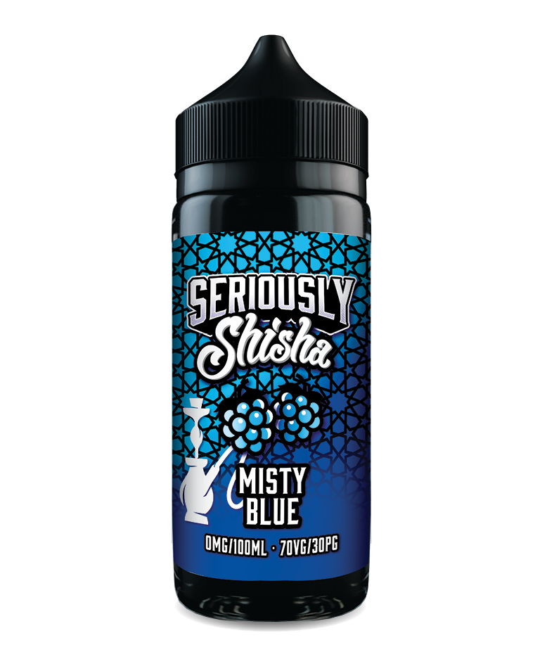 Misty Blue 100ml by Seriously Shisha