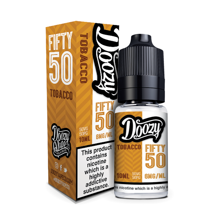 Tobacco 10ml by Doozy Fifty 50/50