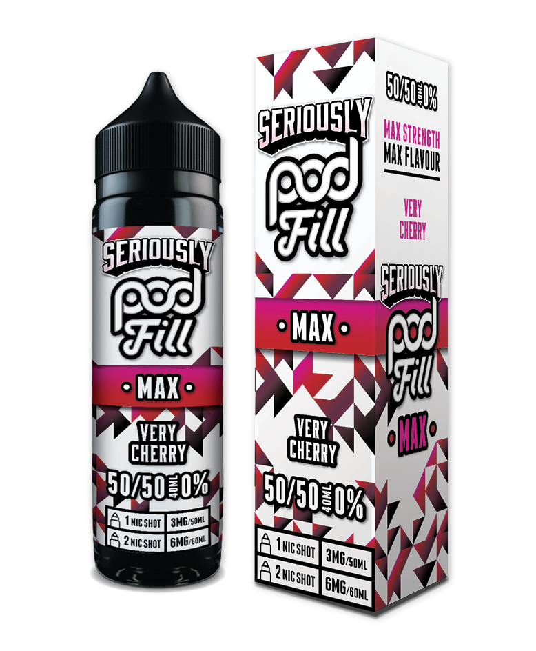 Very Cherry 40ml by Seriously Pod Fill Max