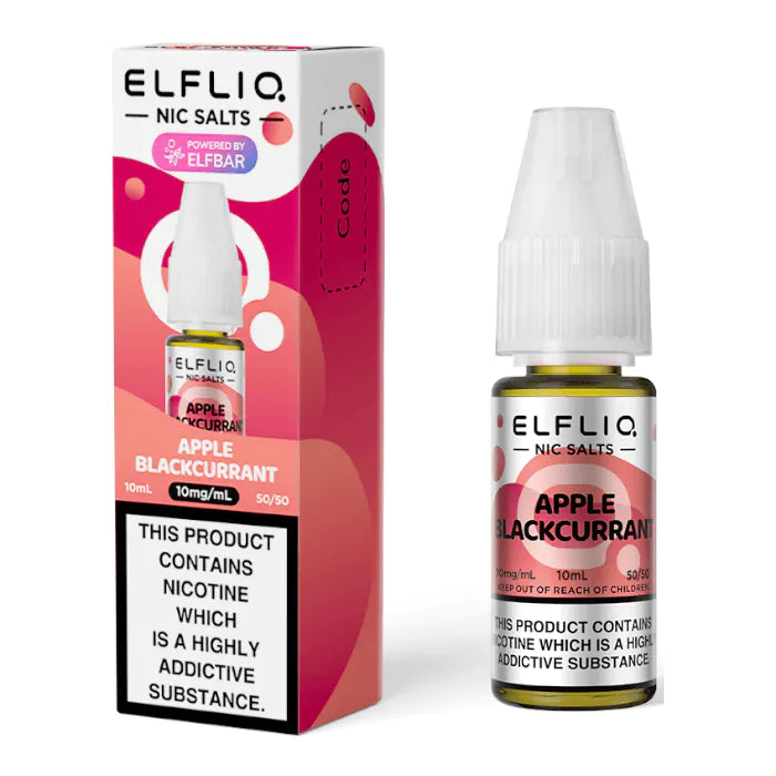 Apple Blackcurrant 10ml by Elfliq Nic Salt