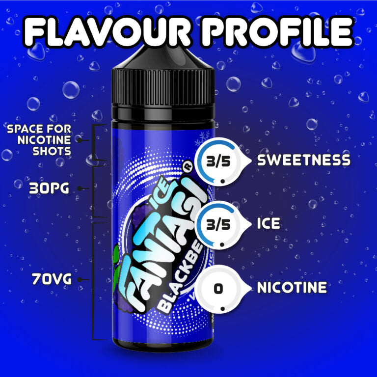 Blackberry 100ml by Fantasi Ice