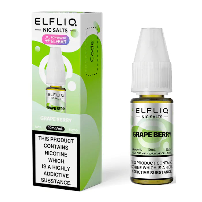 Grape Berry 10ml by Elfliq Nic Salt