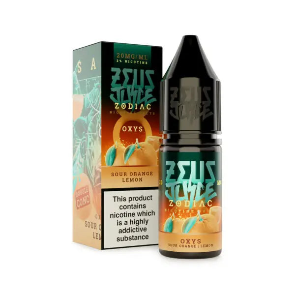 Oxys 10ml by Zeus Zodiac Nic Salt