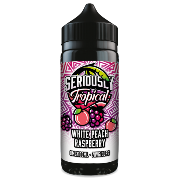 White Peach Raspberry 100ml By Seriously Tropical