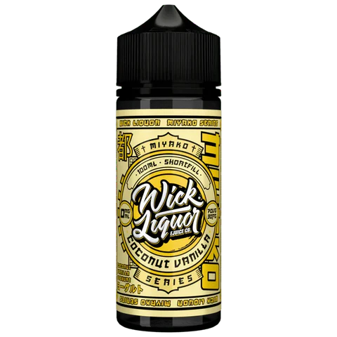 Coconut Vanilla Miyako Yoghurt 100ml by Wick Liquor