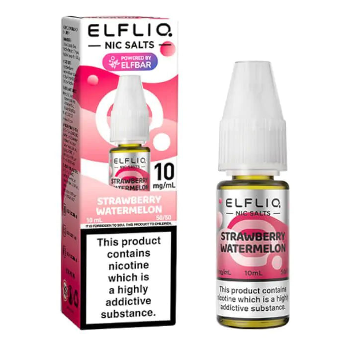 Strawberry Watermelon 10ml by Elfliq Nic Salt