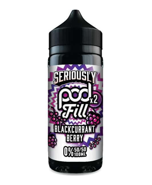 Blackcurrant Berry 100ml by Seriously Pod Fill x2