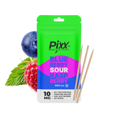 10mg (1%) Nicotine Infused Toothpicks (20-PK) by Pixx