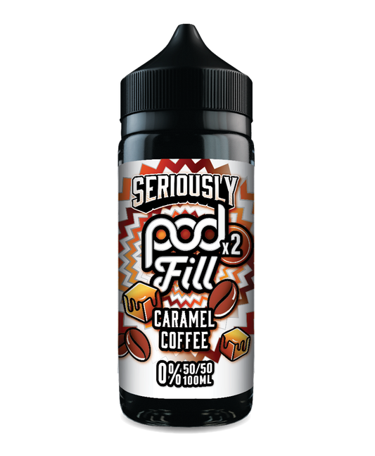 Caramel Coffee 100ml by Seriously Pod Fill x2