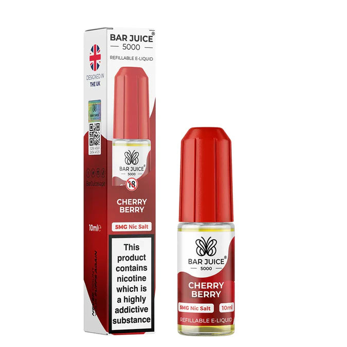 Cherry Berry 10ml Nic Salt by Bar Juice 5000