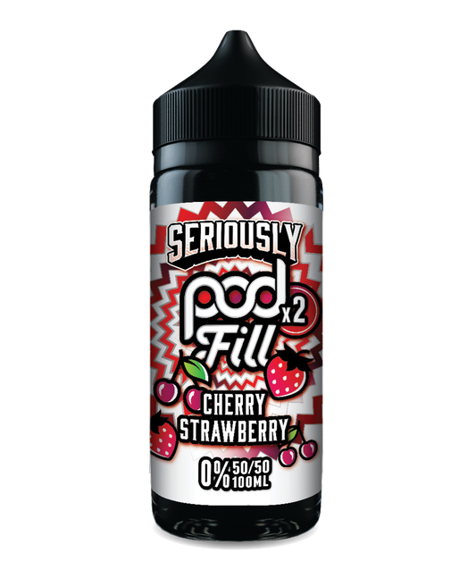 Cherry Strawberry 100ml by Seriously Pod Fill x2