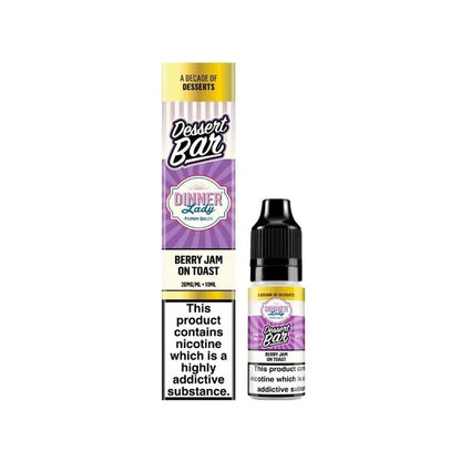 Dinner Lady Dessert Bar 10ml Nic Salts