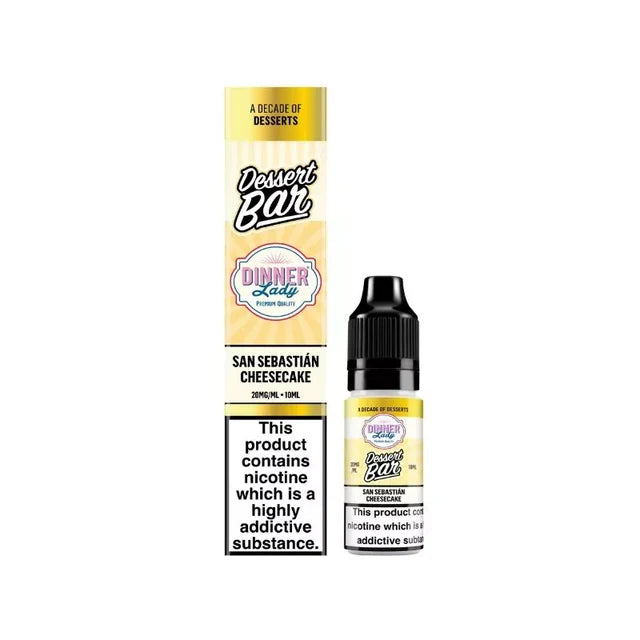 Dinner Lady Dessert Bar 10ml Nic Salts