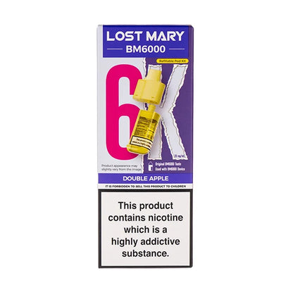BM6000 10mg Refill Pods by Lost Mary