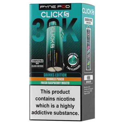 Click S 30K Refill Pods by Pyne Pod