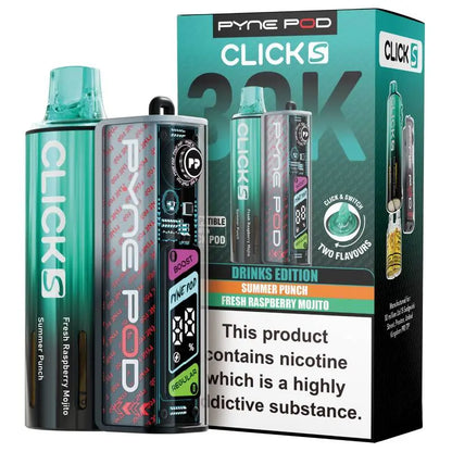 Click S 30K Prefilled Pod Kit by Pyne Pod