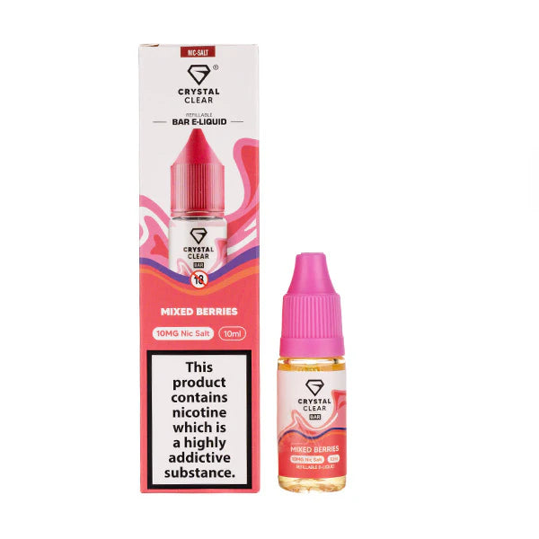 Mixed Berries 10ml Nic Salt by Crystal Clear