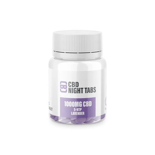 Night Tablets 1000mg CBD 100 Tablets by CBD Asylum