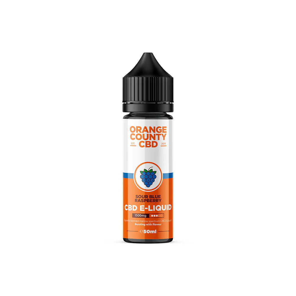 1500mg Broad Spectrum CBD E-liquid 50ml (60VG/40PG) by Orange County CBD