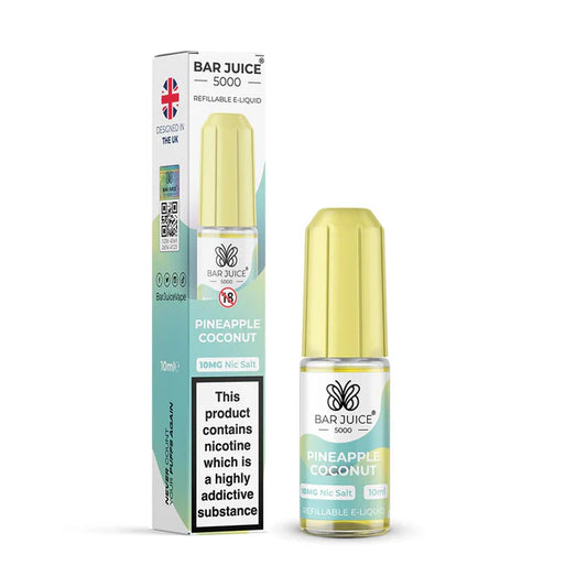 Pineapple Coconut 10ml Nic Salt by Bar Juice 5000