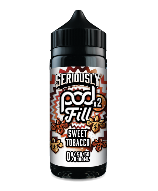 Sweet Tobacco 100ml by Seriously Pod Fill x2