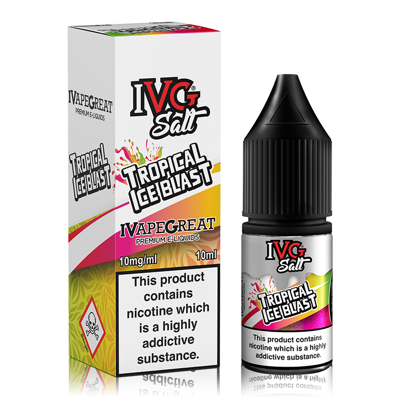 Tropical Ice Blast 10ml by IVG Nic Salt