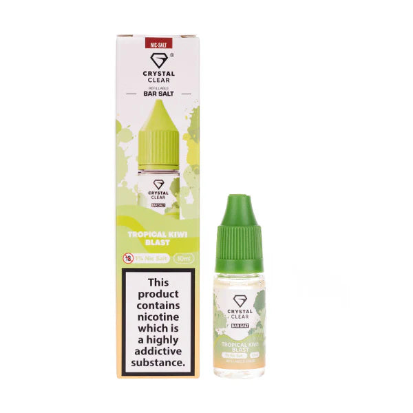 Tropical Kiwi Blast 10ml Nic Salt by Crystal Clear