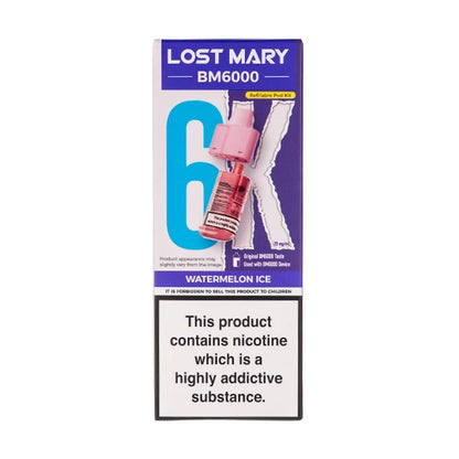 BM6000 10mg Refill Pods by Lost Mary