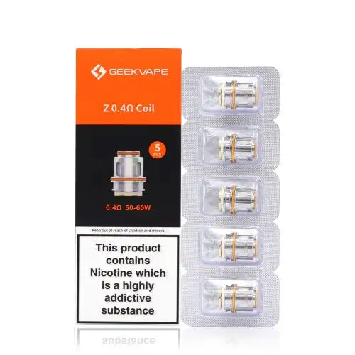 Zeus Z Series Replacement Coils 5-PK by Geek Vape