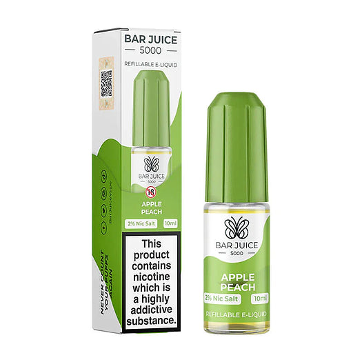 Apple Peach 10ml Nic Salt by Bar Juice 5000