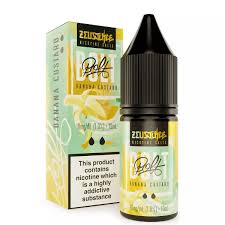 Banana Custard 10ml by Bolt Nic Salt