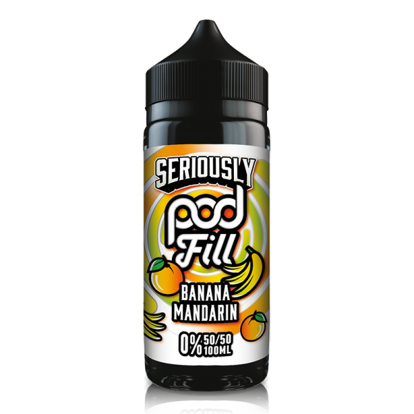 Banana Mandarin 100ml by Seriously Pod Fill