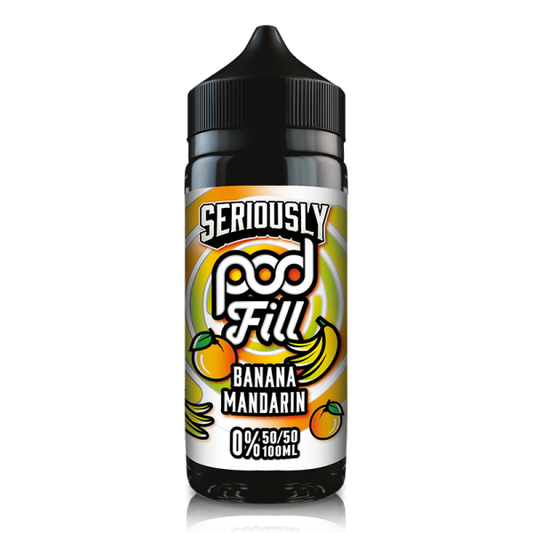 Banana Mandarin 100ml by Seriously Pod Fill