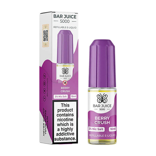 Berry Crush 10ml Nic Salt by Bar Juice 5000