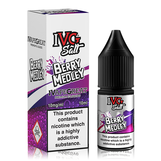 Berry Medley 10ml by IVG Nic Salt