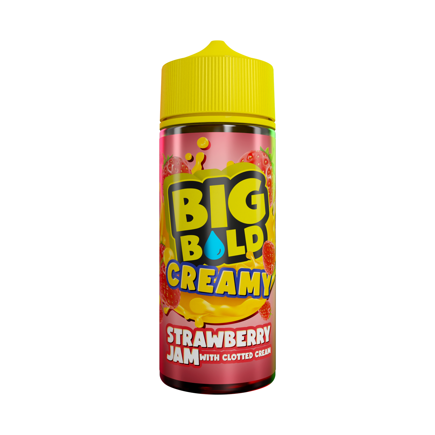 Strawberry Jam with Clotted Cream 100ml By Big Bold Creamy