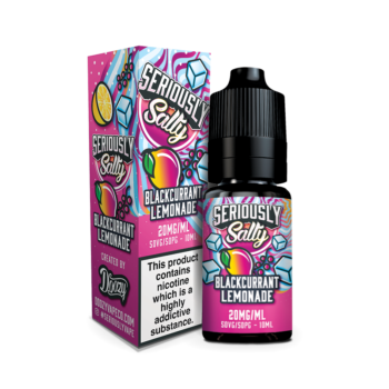 Blackcurrant Lemonade 10ml Nic Salt by Seriously Salty