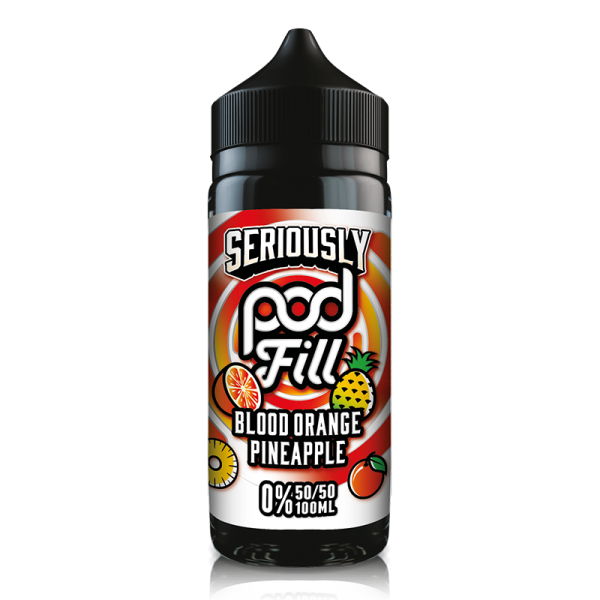 Blood Orange Pineapple 100ml by Seriously Pod Fill