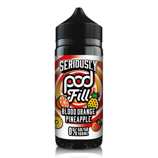 Blood Orange Pineapple 100ml by Seriously Pod Fill