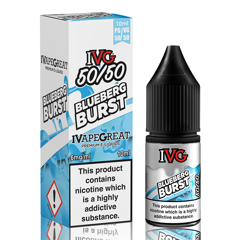 Blueberg Burst 10ml by IVG 50/50