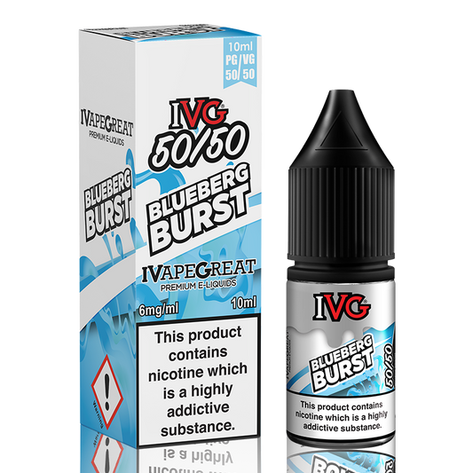 Blueberg Burst 10ml by IVG 50/50