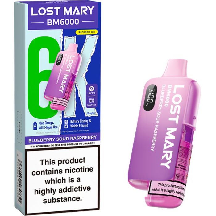 BM6000 Prefilled Pod Kit by Lost Mary