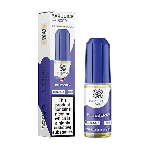 Blueberry 10ml Nic Salt by Bar Juice 5000