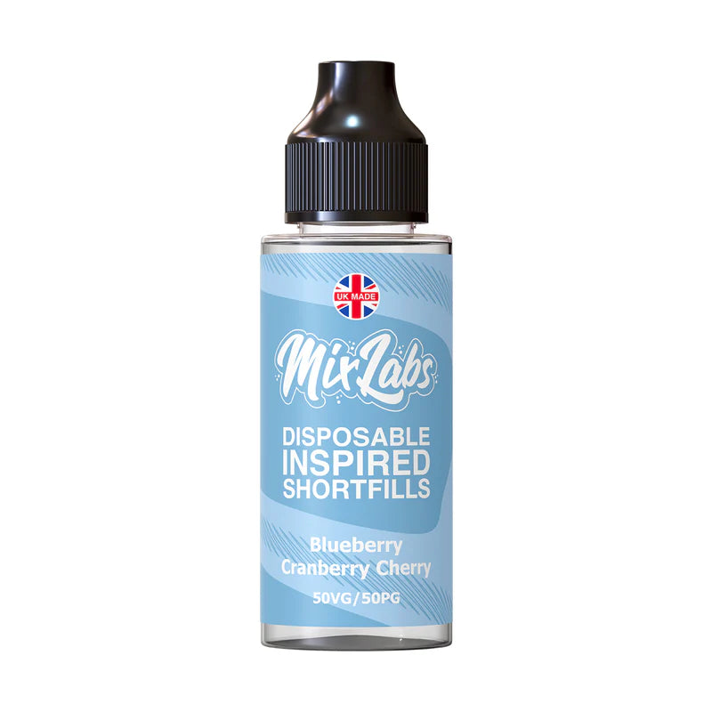 Blueberry Cranberry Cherry 50/50 100ml by Mix Labs Disposable Inspired